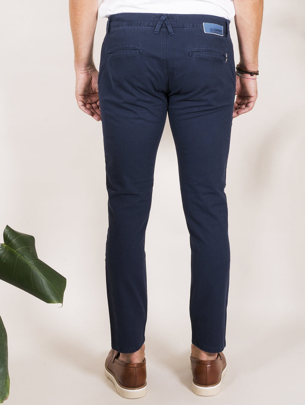 FIFTY FOUR PANTALONI CHINO IN COTONE  -20%
