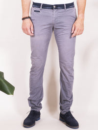 FIFTY FOUR PANTALONE MICRO FANTASIA SUPER SLIM FIT  -50%